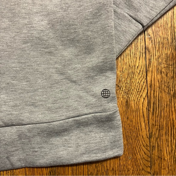 adidas Men’s Crew Sweatshirt - Gray - Picture 8 of 8